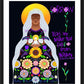 Wall Frame Black, Matted - Our Lady of Sorrows by Br. Mickey McGrath, OSFS - Trinity Stores