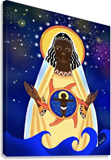 Canvas Print - Mary, Star of the Sea by Br. Mickey McGrath, OSFS - Trinity Stores