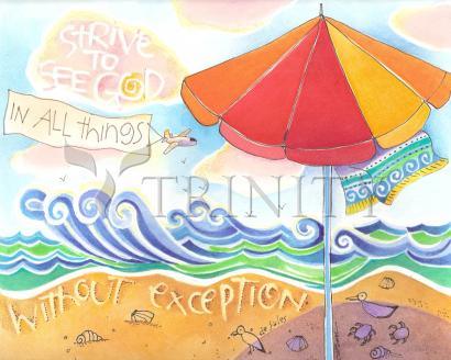 Canvas Print - Strive To See God by Br. Mickey McGrath, OSFS - Trinity Stores