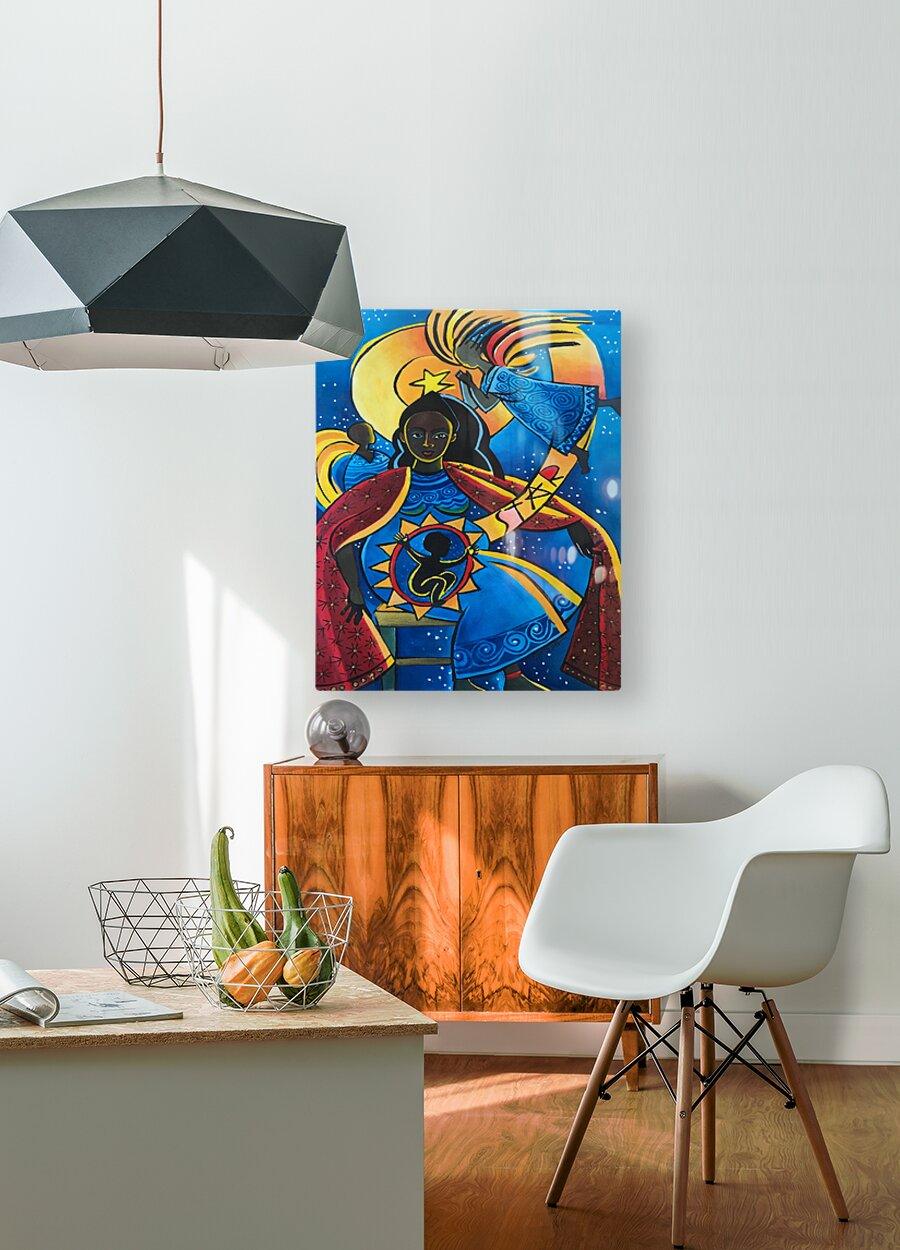 Metal Print - Mary, Star Visitation by Br. Mickey McGrath, OSFS - Trinity Stores