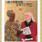 Wall Frame Gold, Matted - Sr. Thea Bowman and Dorothy Day by Br. Mickey McGrath, OSFS - Trinity Stores