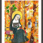 Wall Frame Espresso, Matted - St. Mother Théodore Guérin by Br. Mickey McGrath, OSFS - Trinity Stores