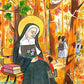 Canvas Print - St. Mother Théodore Guérin by Br. Mickey McGrath, OSFS - Trinity Stores