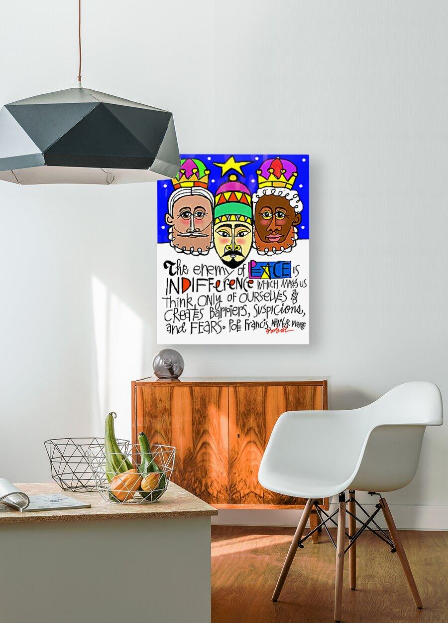 Metal Print - Three Kings by Br. Mickey McGrath, OSFS - Trinity Stores