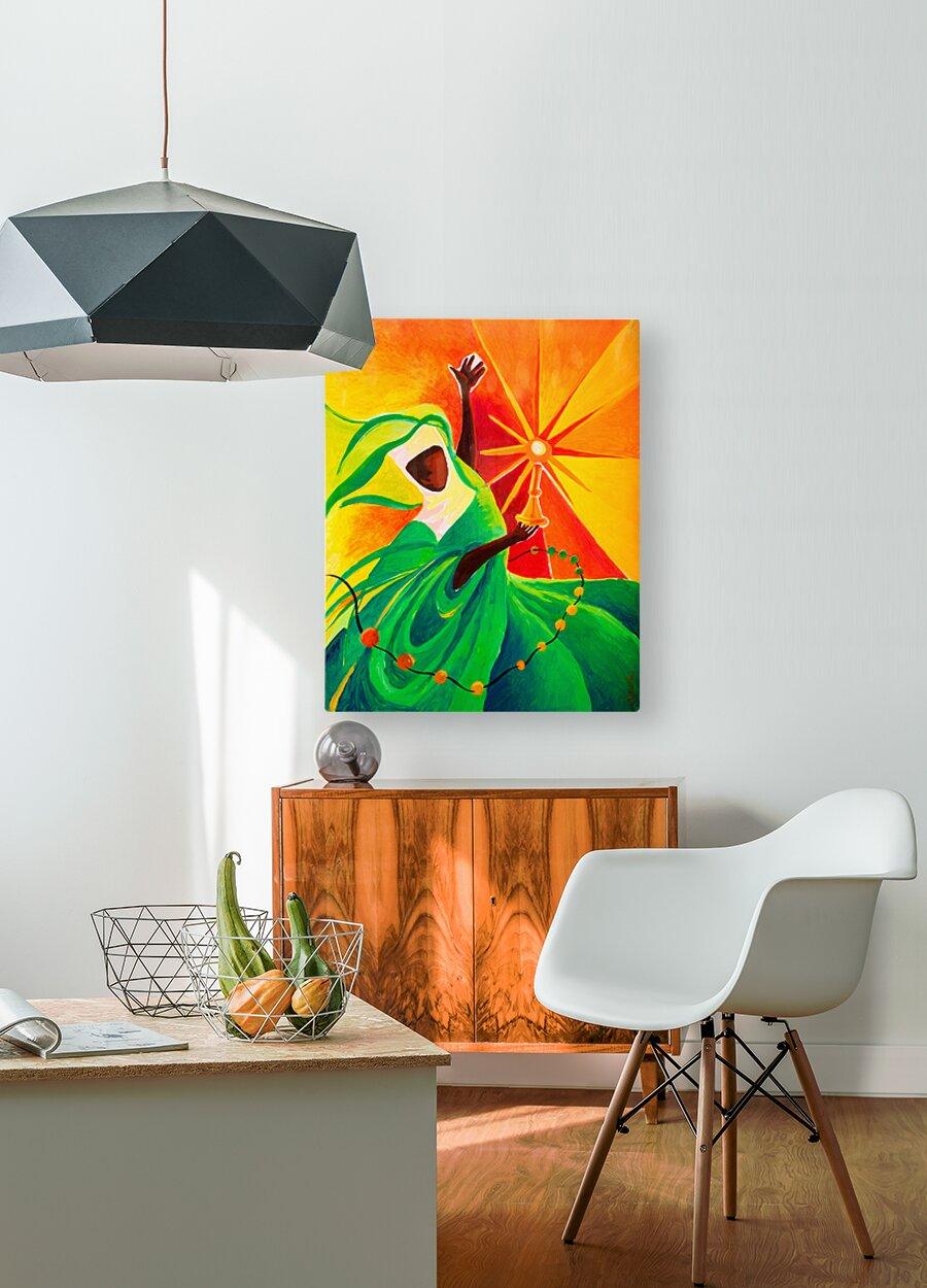 Acrylic Print - Sr. Thea Bowman: This Little Light Of Mine by Br. Mickey McGrath, OSFS - Trinity Stores