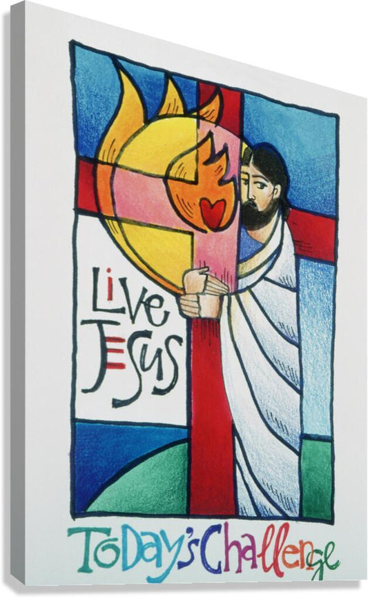 Canvas Print - Today's Challenge by Br. Mickey McGrath, OSFS - Trinity Stores