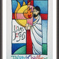 Wall Frame Espresso, Matted - Today's Challenge by Br. Mickey McGrath, OSFS - Trinity Stores