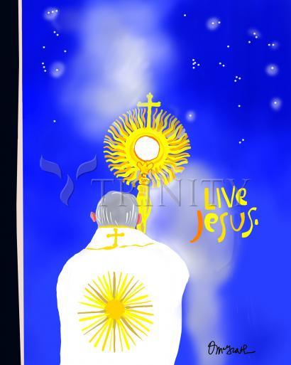 Metal Print - Urbi et Orbi (To the city, Rome, and to the World) by Br. Mickey McGrath, OSFS - Trinity Stores