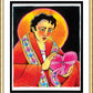 Wall Frame Gold, Matted - St. Valentine by Br. Mickey McGrath, OSFS - Trinity Stores