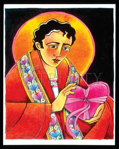 Acrylic Print - St. Valentine by Br. Mickey McGrath, OSFS - Trinity Stores