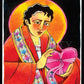 Wall Frame Black, Matted - St. Valentine by Br. Mickey McGrath, OSFS - Trinity Stores