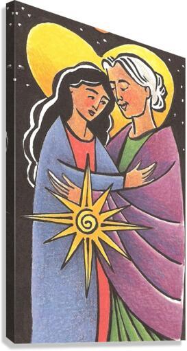 Canvas Print - Visitation - Night by Br. Mickey McGrath, OSFS - Trinity Stores