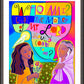 Wall Frame Espresso, Matted - Visitation - Who Am I? by Br. Mickey McGrath, OSFS - Trinity Stores