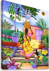 Canvas Print - Woman at the Well by M. McGrath