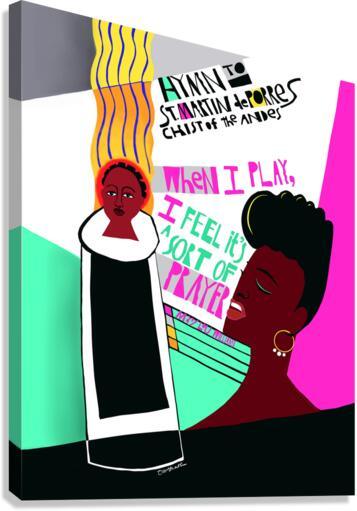 Canvas Print - When I Play it is a Sort of Prayer by Br. Mickey McGrath, OSFS - Trinity Stores