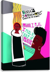 Canvas Print - When I Play it is a Sort of Prayer by M. McGrath