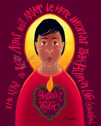 Acrylic Print - Right to Bare Arms Will Never Be More Important by Br. Mickey McGrath, OSFS - Trinity Stores