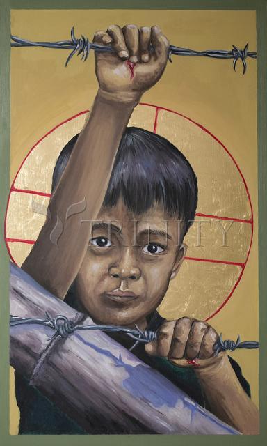 Canvas Print - Christ the Dreamer by Fr. Michael Reyes, OFM - Trinity Stores