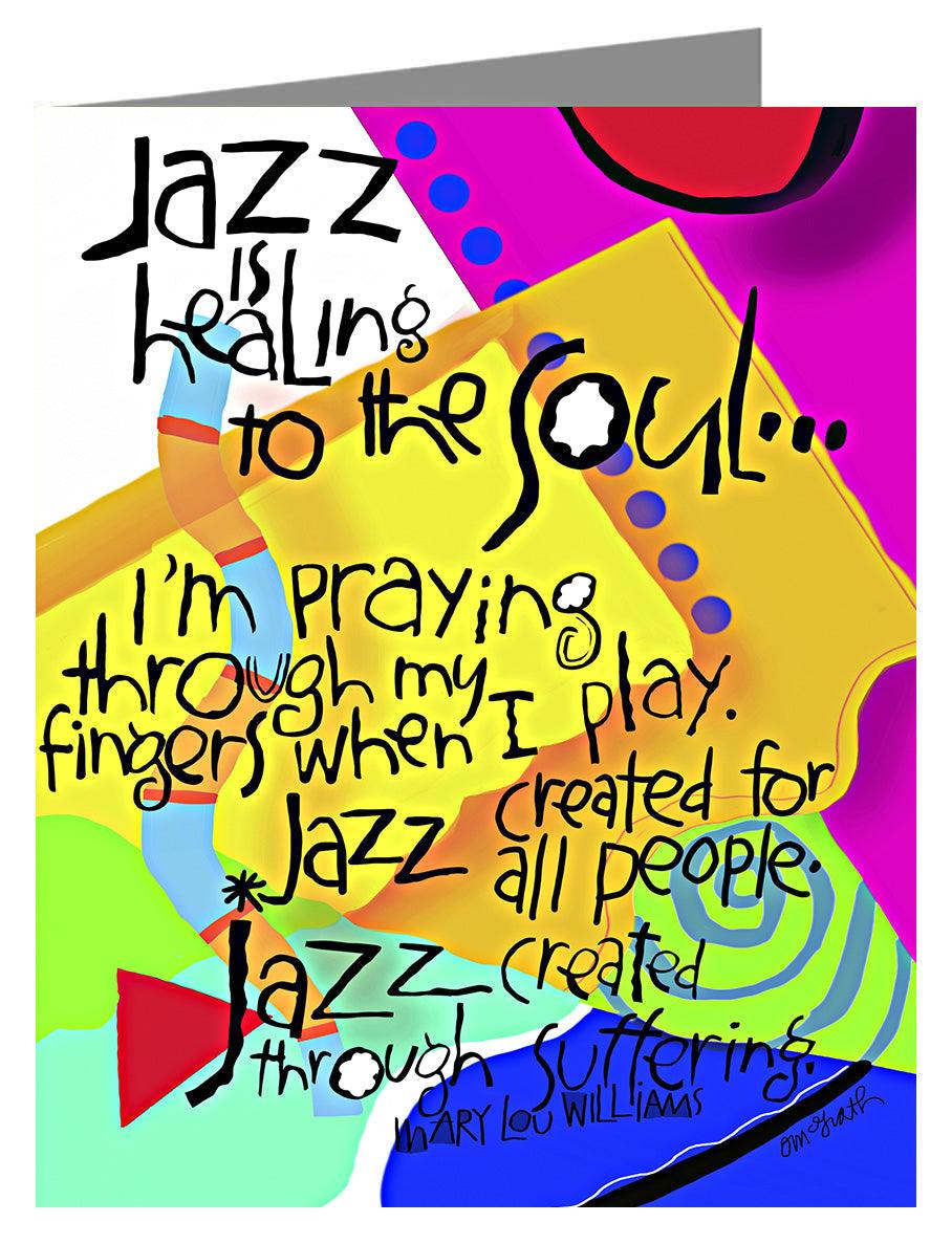 Praying Through My Fingers - Note Card by Br. Mickey McGrath, OSFS - Trinity Stores