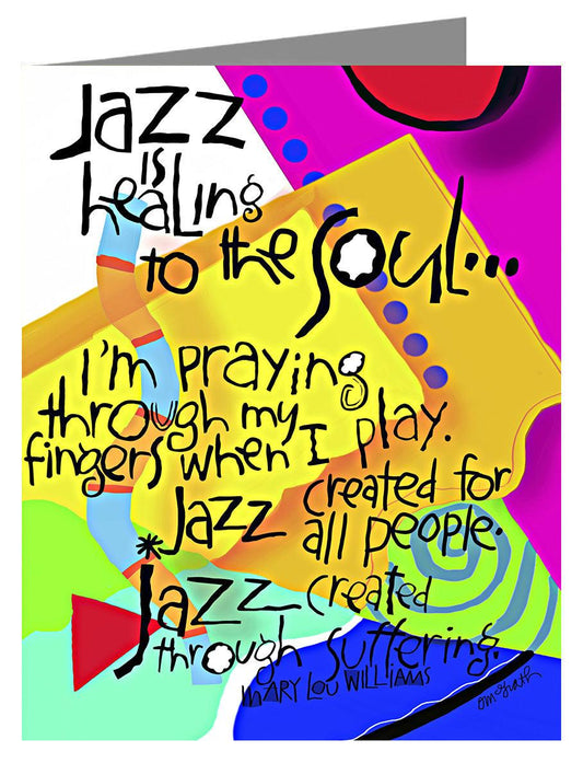 Praying Through My Fingers - Note Card by Br. Mickey McGrath, OSFS - Trinity Stores