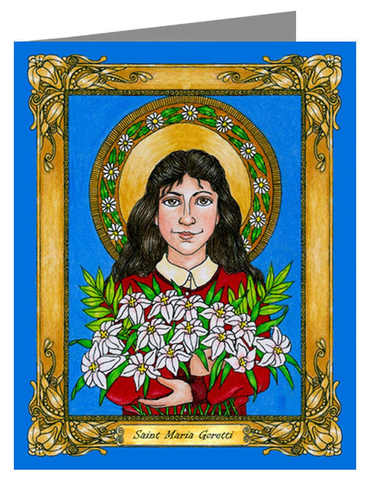 St. Maria Goretti - Note Card