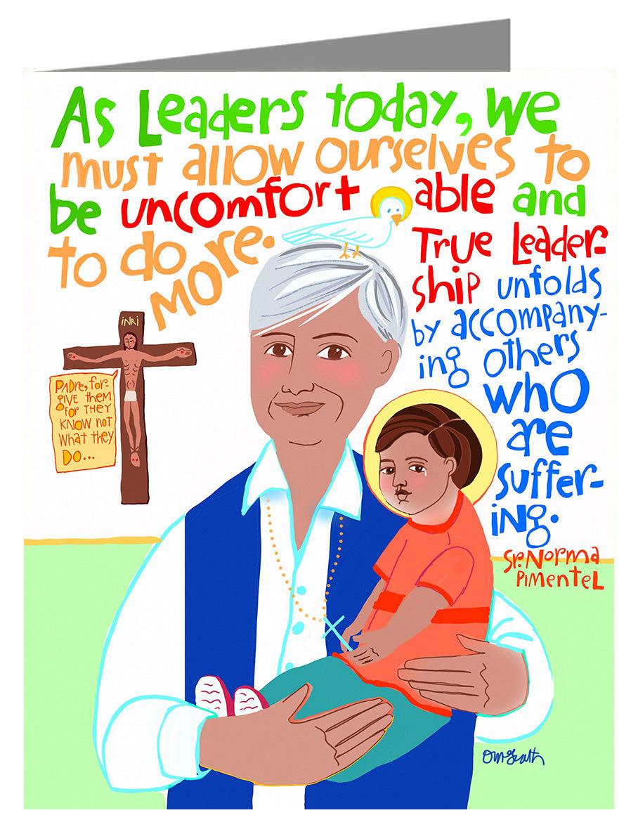 Sr. Norma Pimentel - Note Card by Br. Mickey McGrath, OSFS - Trinity Stores