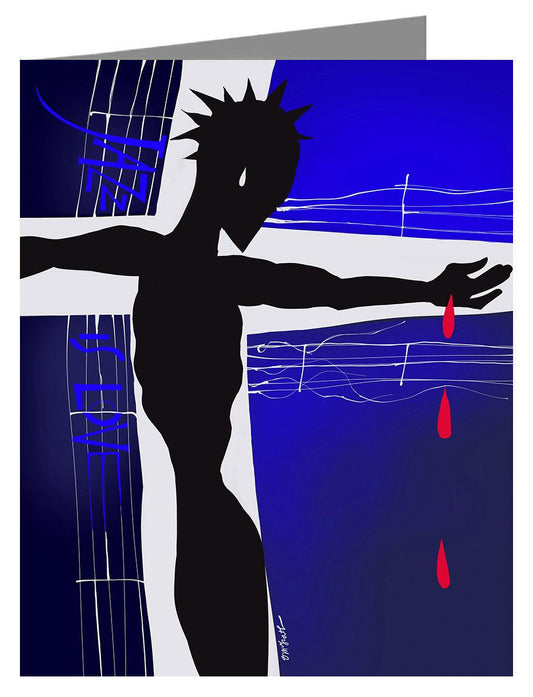 Jazz is Love - Note Card by Br. Mickey McGrath, OSFS - Trinity Stores