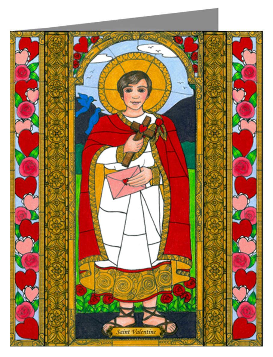 St. Valentine - Note Card by Brenda Nippert - Trinity Stores