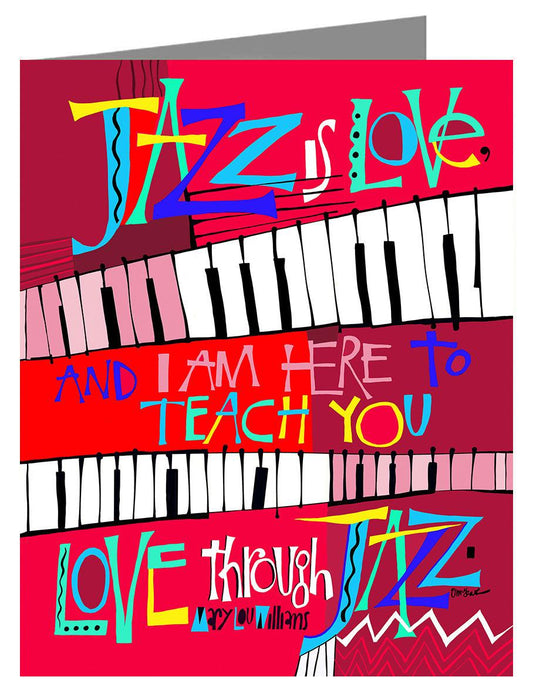 I Am Here To Teach You - Note Card by Br. Mickey McGrath, OSFS - Trinity Stores