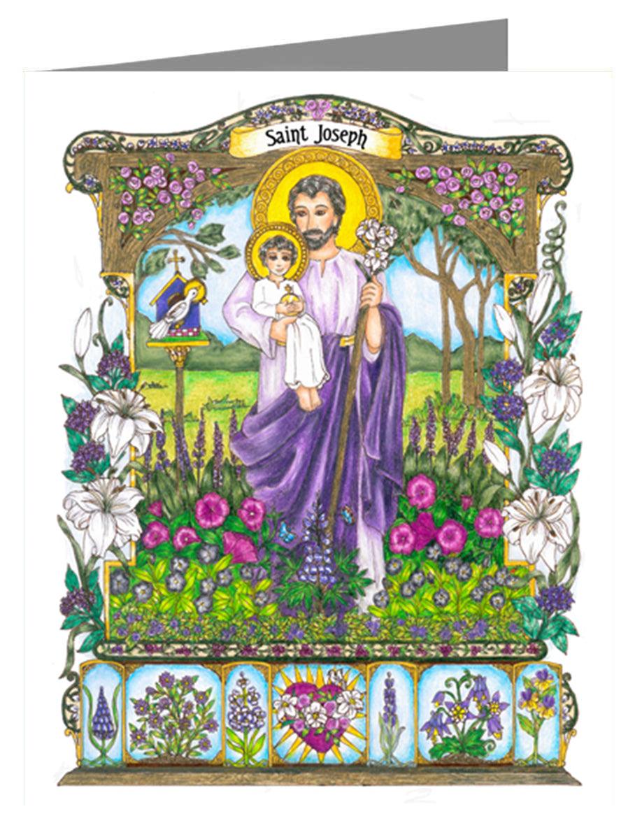 St. Joseph - Note Card by Brenda Nippert - Trinity Stores