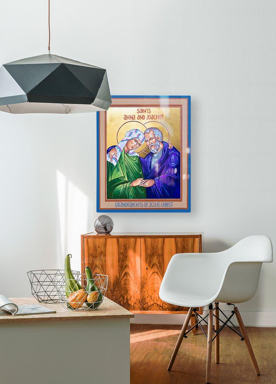 Metal Print - Grandparents of Jesus by Robert Gerwing, OFM - Trinity Stores