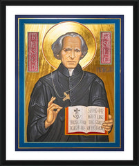 Wall Frame Black - Bl. Basil Moreau by R. Gerwing