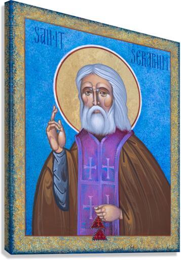 Canvas Print - St. Seraphim by Robert Gerwing, OFM - Trinity Stores