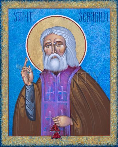 Canvas Print - St. Seraphim by Robert Gerwing, OFM - Trinity Stores