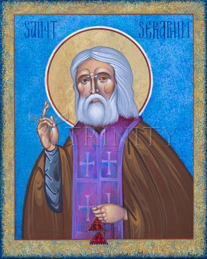 Metal Print - St. Seraphim by Robert Gerwing, OFM - Trinity Stores