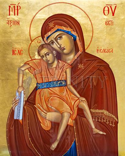 Wall Frame Espresso, Matted - Virgin and Christ Child by Robert Gerwing - Trinity Stores