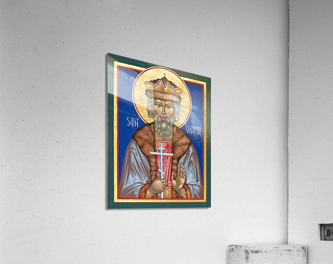 Acrylic Print - St. Vladimir by Br. Mickey McGrath, OSFS - Trinity Stores