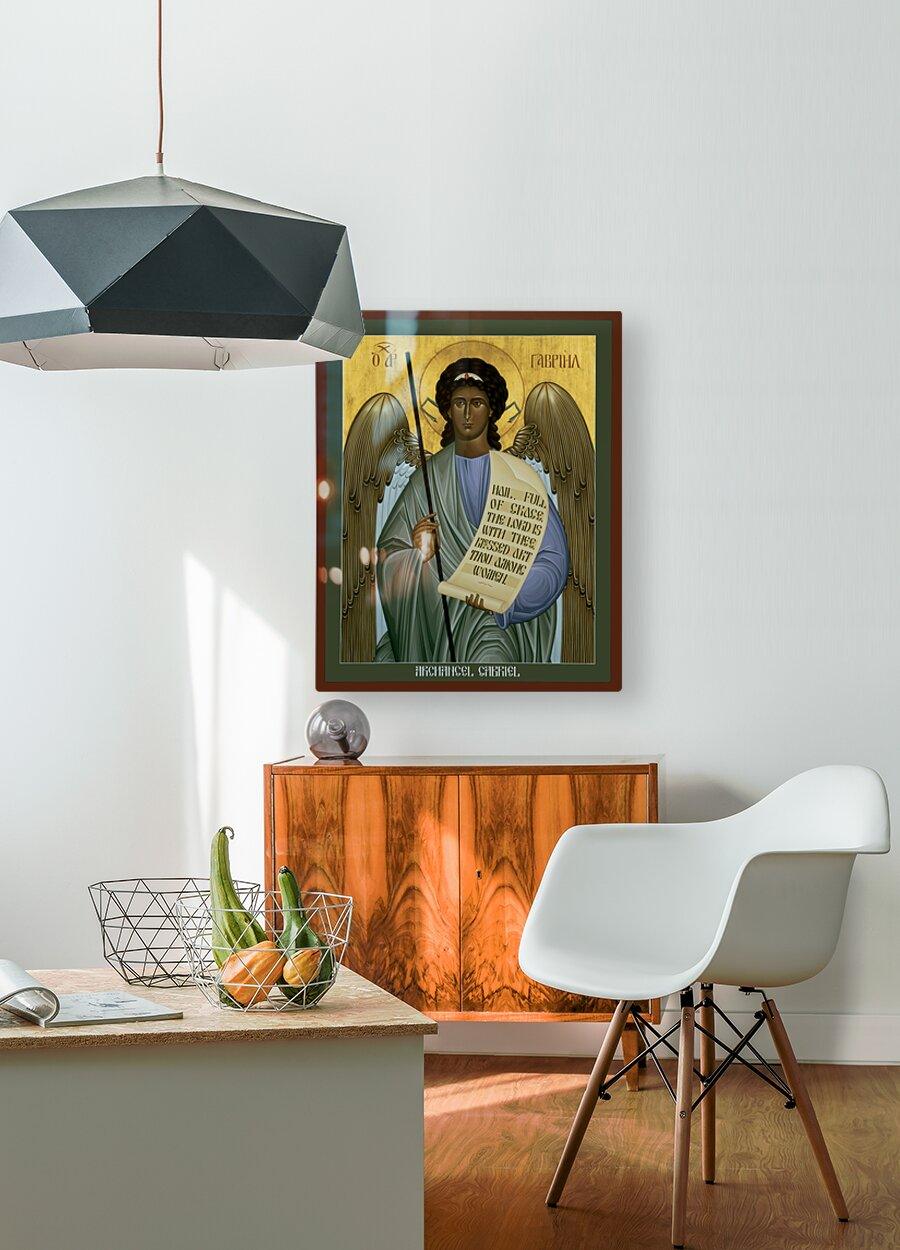 Metal Print - St. Gabriel Archangel by Br. Robert Lentz, OFM - Trinity Stores