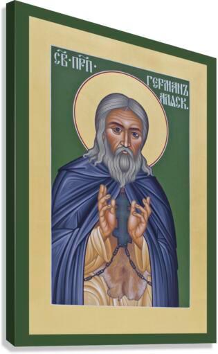 Canvas Print - St. Herman of Alaska by Br. Robert Lentz, OFM - Trinity Stores