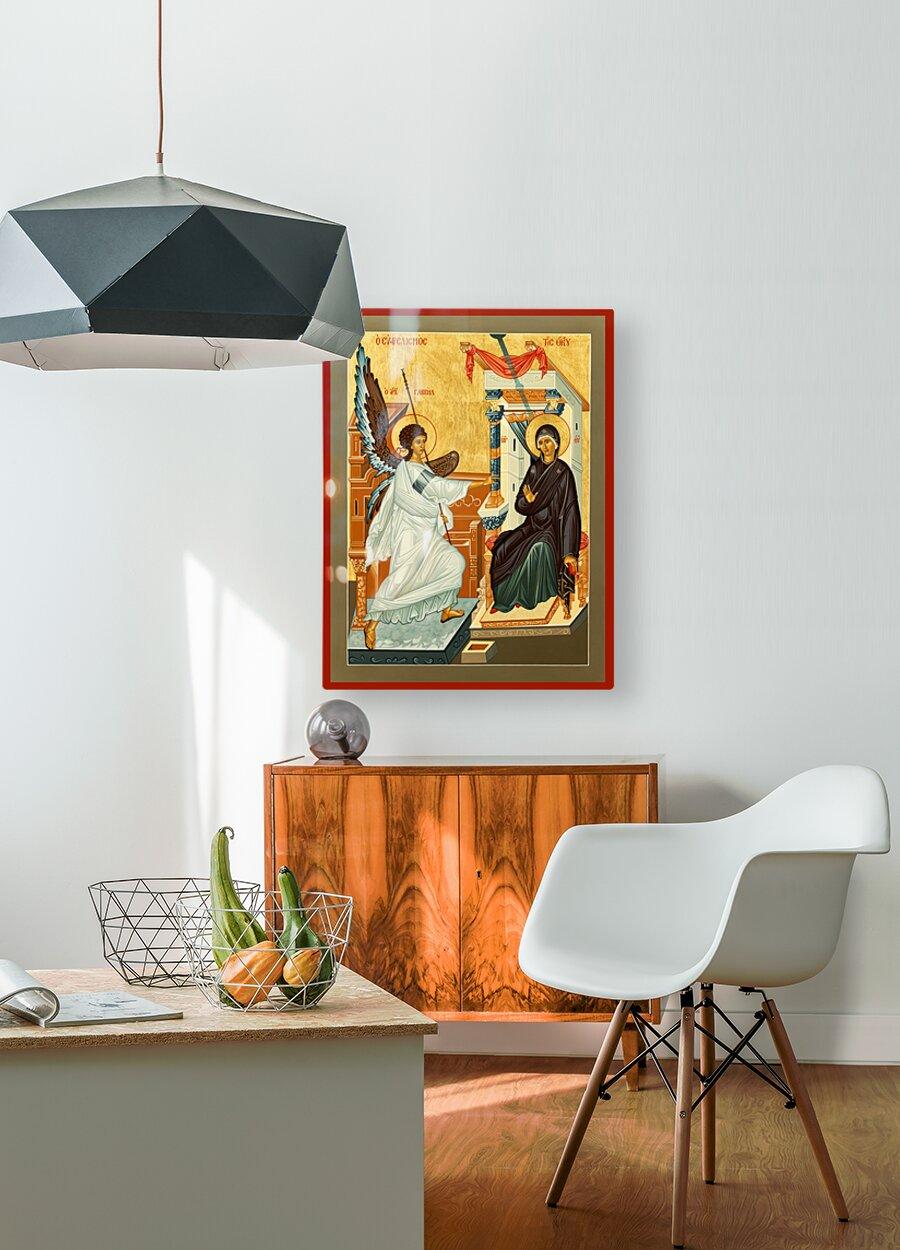 Metal Print - Annunciation by Br. Robert Lentz, OFM - Trinity Stores