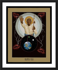 Wall Frame Black - Black Elk by R. Lentz