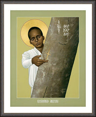 Wall Frame Espresso - Bernard Mizeki by R. Lentz