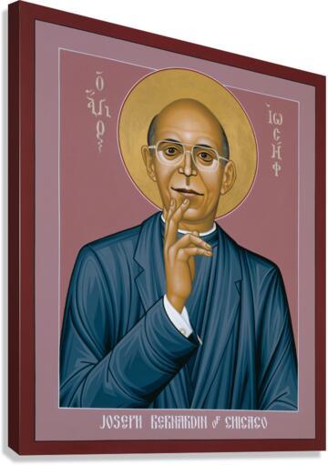 Canvas Print - Cardinal Bernardin of Chicago by Br. Robert Lentz, OFM - Trinity Stores