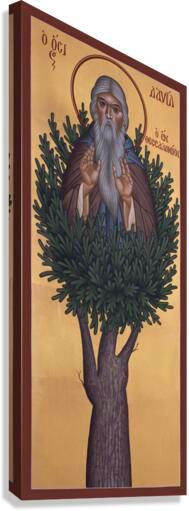 Canvas Print - St. David of Thessalonika by Br. Robert Lentz, OFM - Trinity Stores