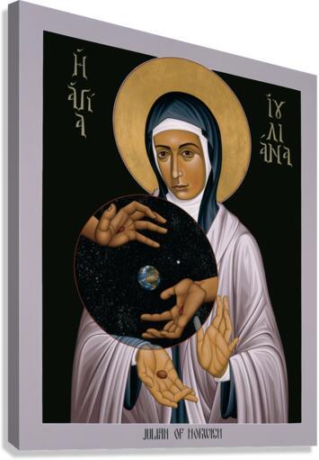 Canvas Print - Dame Julian's Hazelnut by Br. Robert Lentz, OFM - Trinity Stores