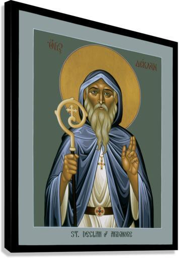 Canvas Print - St. Declan of Ardmore by Br. Robert Lentz, OFM - Trinity Stores