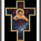 Wall Frame Espresso, Matted - Dance of Creation by Br. Robert Lentz, OFM - Trinity Stores
