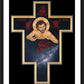 Wall Frame Black, Matted - Dance of Creation by Br. Robert Lentz, OFM - Trinity Stores