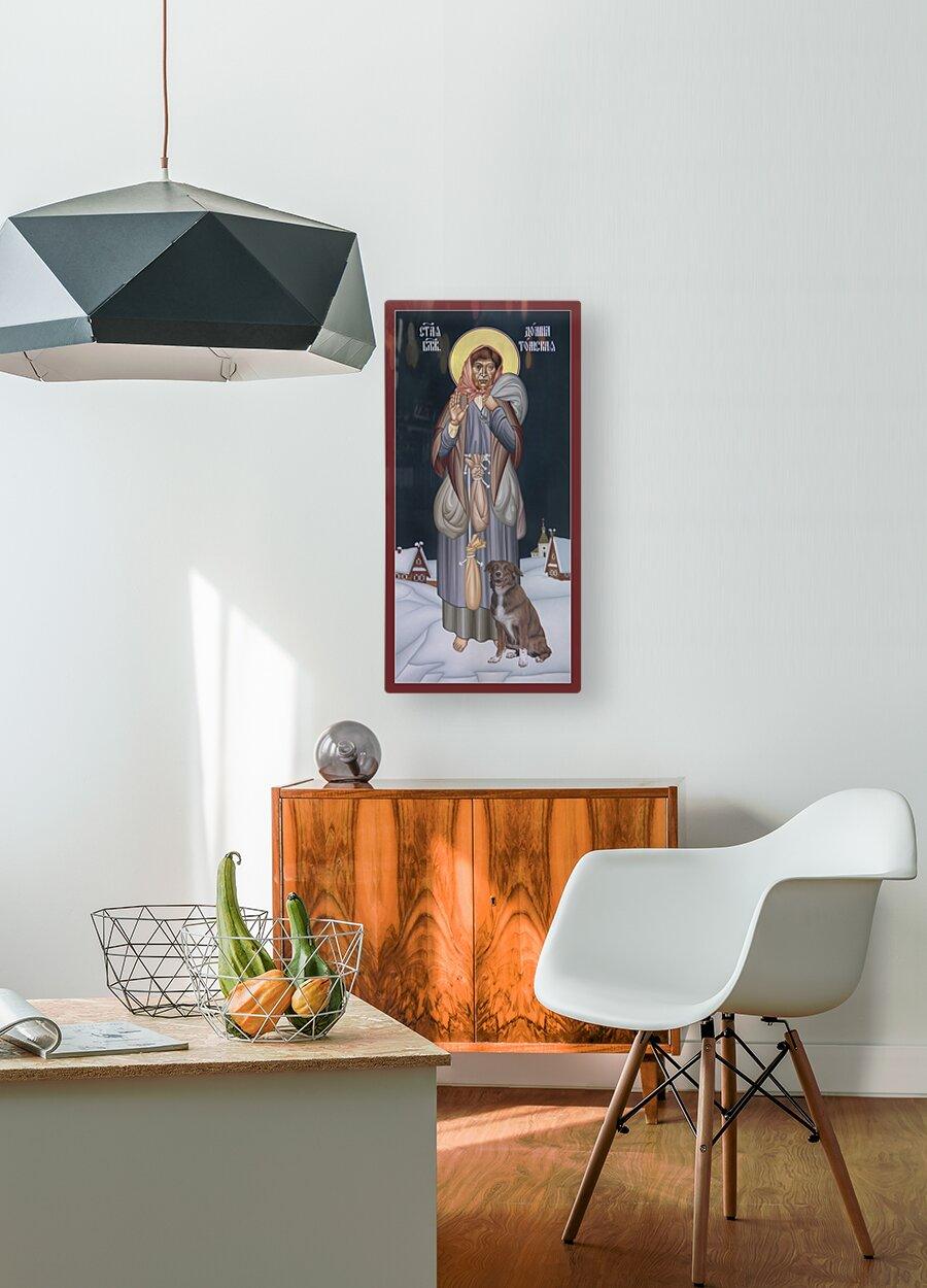 Metal Print - St. Domna of Tomsk by Br. Robert Lentz, OFM - Trinity Stores