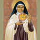 Wall Frame Gold, Matted - St. Edith Stein of Auschwitz by Br. Robert Lentz, OFM - Trinity Stores